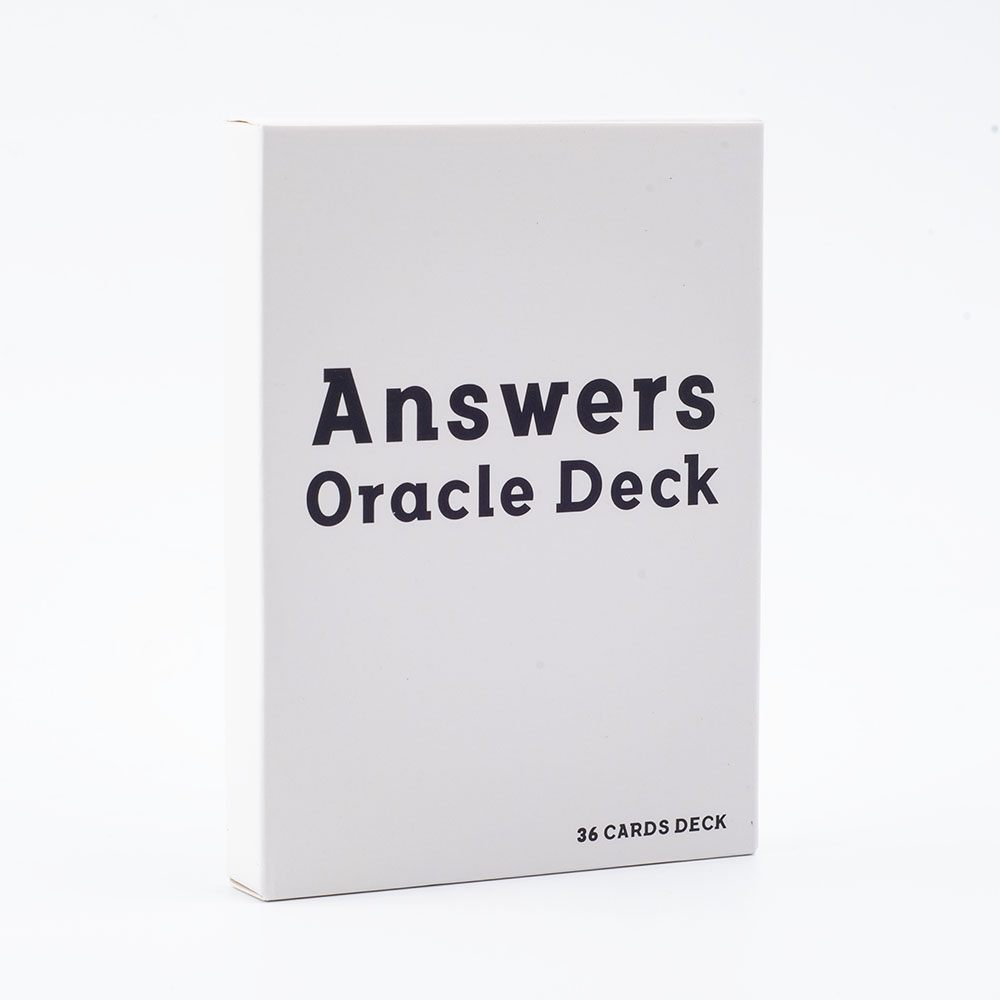 Tarot Deck With Guidebook - 回答 Oracle デッキ 36 枚のカード メッセージ