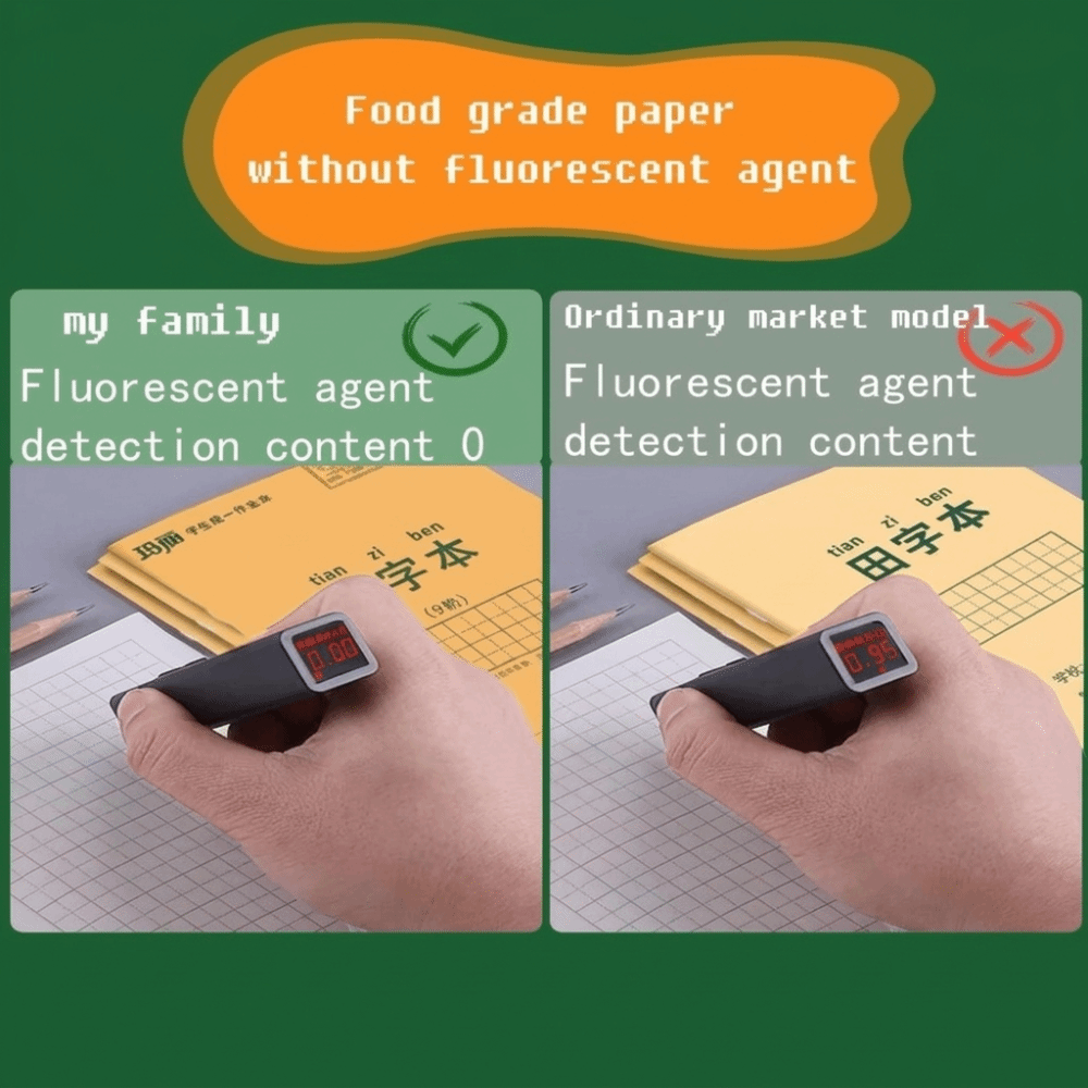 Stationery Books - 天字格子学生練習ノート、手書き用紙、ピンイン練習帳、漢字文具