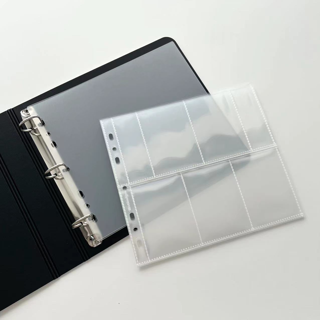 Kpop Photo Card Binder 3 Inch - Kpop フォトカードバインダー 100 ポケット以上 3 インチアイドルカードアルバムホルダークリアスリーブルーズリーフバインダーコレクション収納ブック
