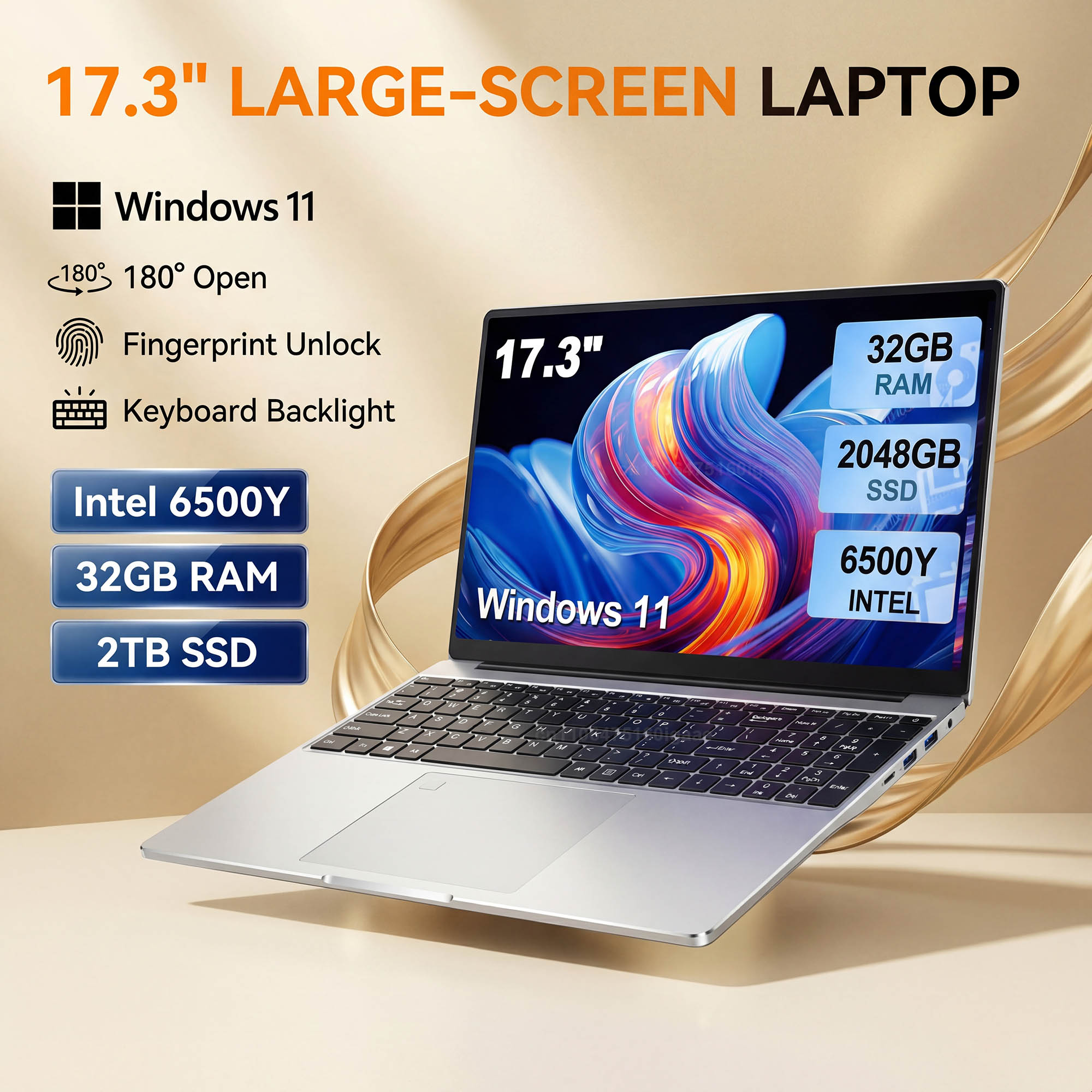 Books - HOT 17.3インチ大画面ノートパソコン Intel 6500Y 32GB 1TB/2TB