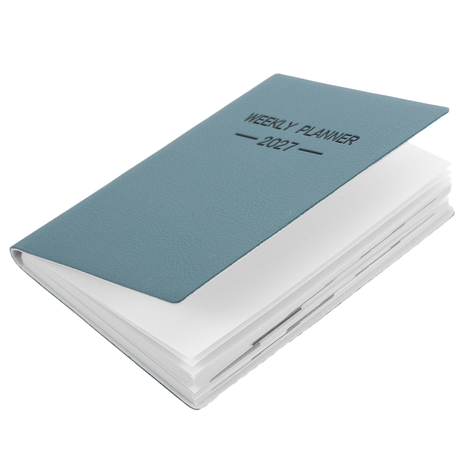 A5 Spiral Dotted Grid Notebook - 2027年機能性プランナーノート A5 12ヶ月カレンダー 週間・月間レイアウト ドットグリッド スパイラル綴じ