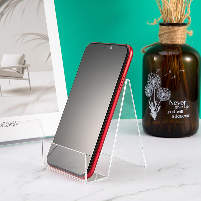 Clear Acrylic Book Stand Holder - 1 個コミックブックディスプレイアクリルブックディスプレイホルダーコミックブックフレームクリアラップトップスタンドマガジンディスプレイスタンド